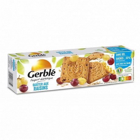 GERBLE Goûters aux raisins 360g -D81