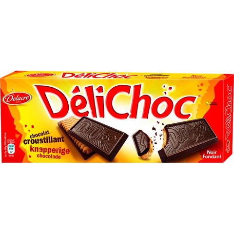 DELACRE Delichoc Chocolat Noir 150g DLUO 07/24 - A102