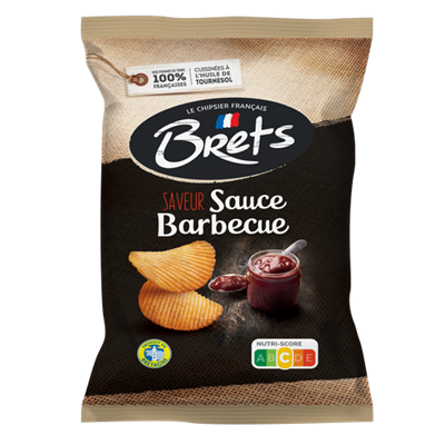 BRET'S Chips Barbecue Sauce flavor 125g