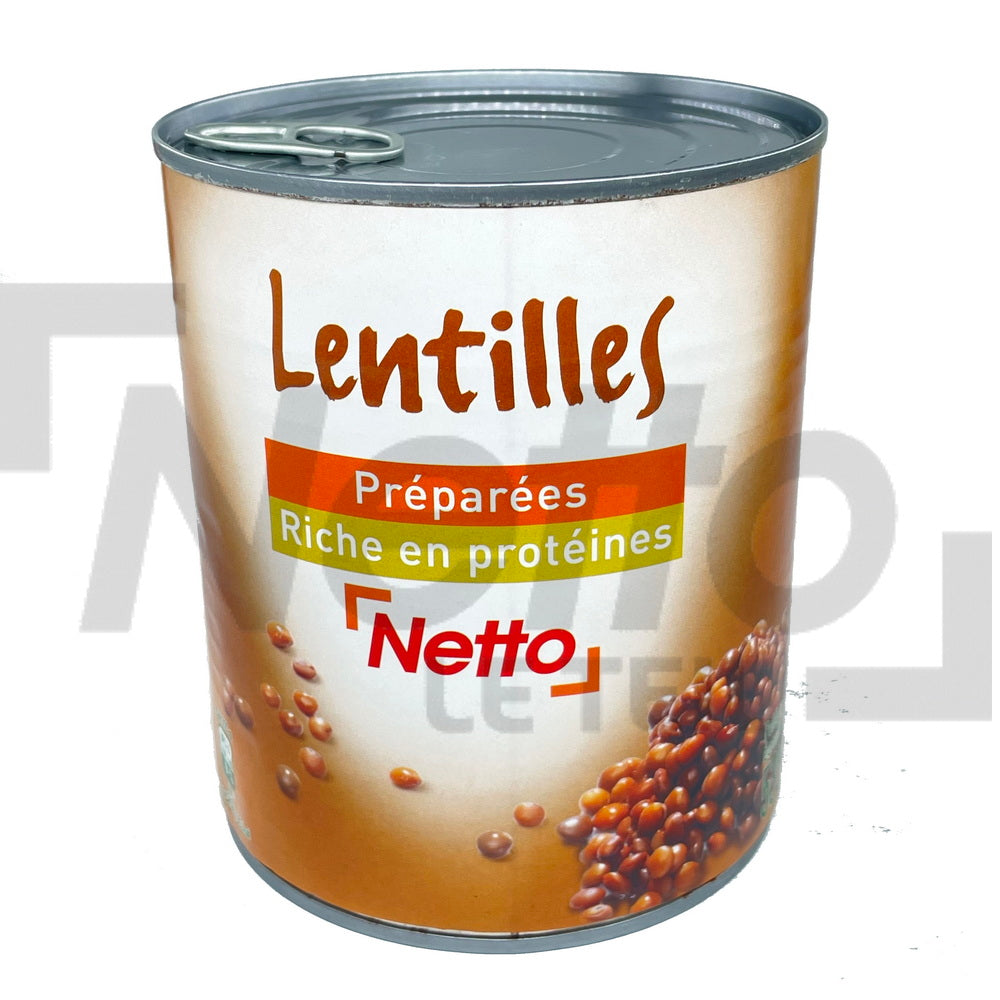 NETTO Lentilles préparées 530g  I31