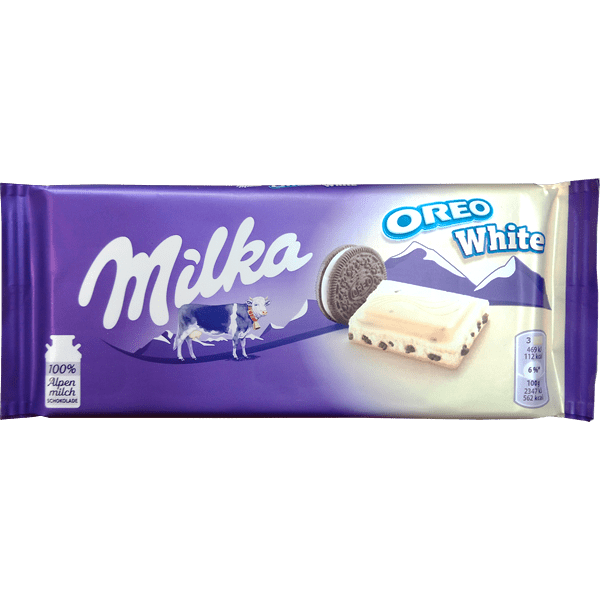 MILKA Oreo White Tablet 100g