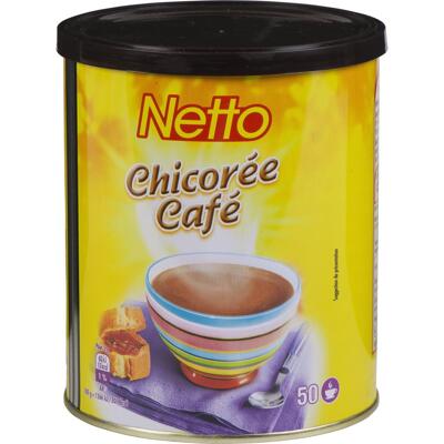 NETTO Café Chicorée Boite 250g DLUO 01/10/2025  -E34