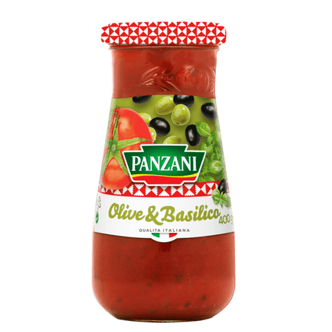 PANZANI Sauce Olive et basilic 400g  DLUO 06/06/25 -H113