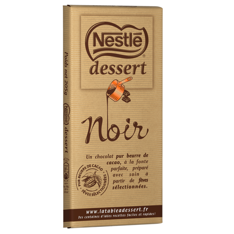 Nestle dessert Noir 205g DLUO 30/12/2024 -B33