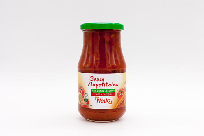 NETTO SAUCE NAPOLITAINE 420G DLUO 31/12/2024  -I124