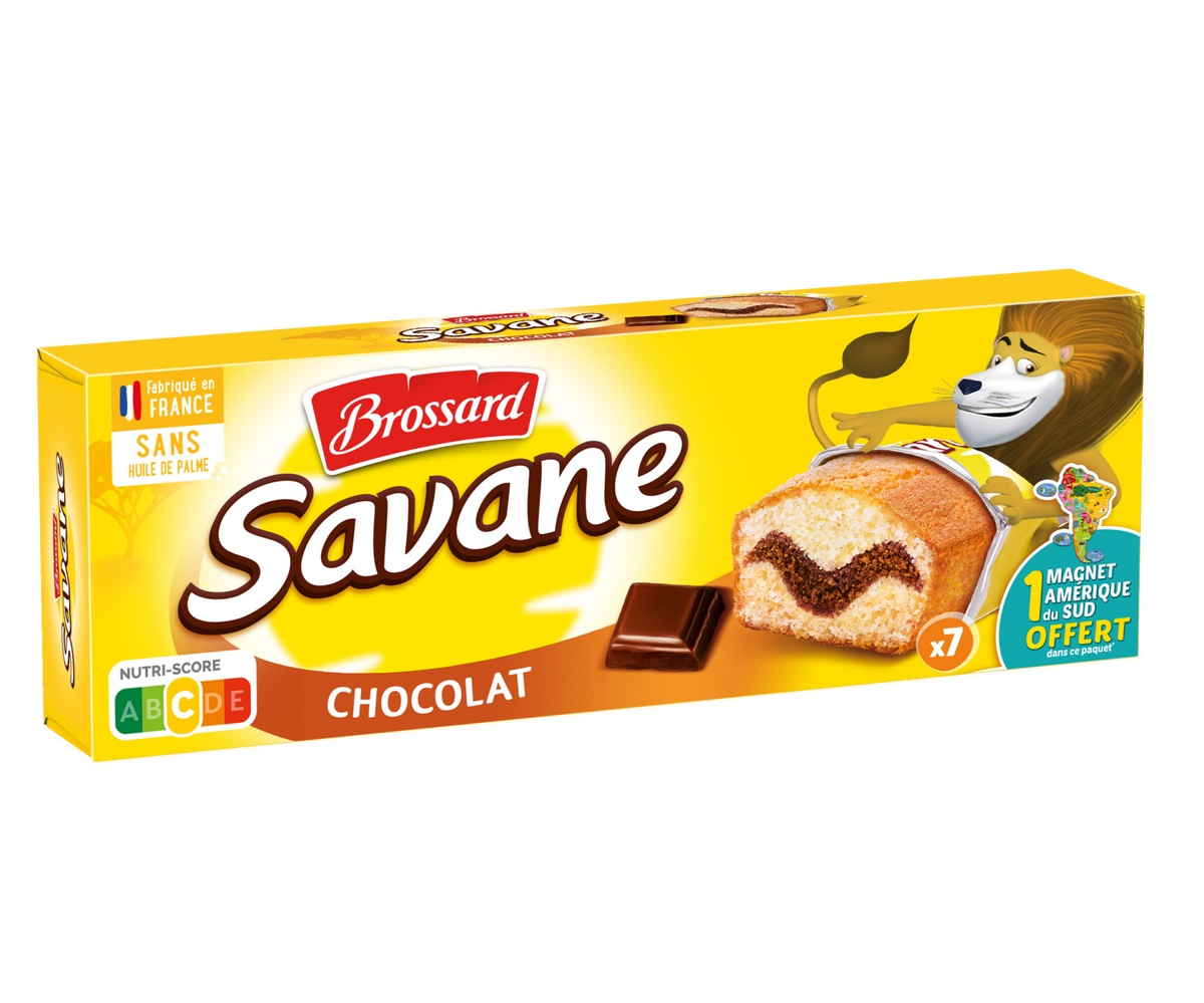 Brossard Cakes - Savane Pocket Chocolate - 210g (Origin France) BBD 05/15/24 - A70-71-72