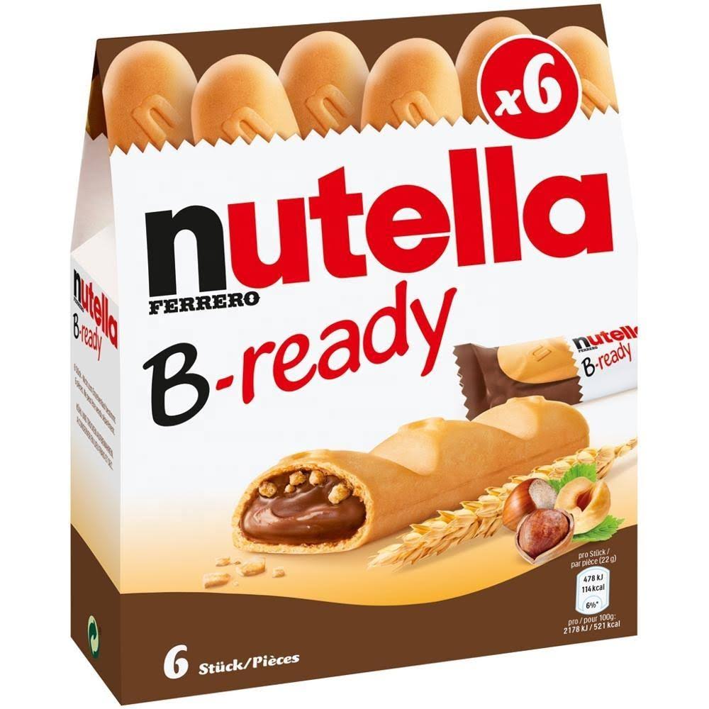 NUTELLA Ferrero BReady 6x22g (Origine Pologne) — Épicerie française Montréal | Euro-Market