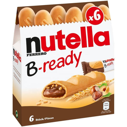 NUTELLA Ferrero BReady 6x22g (Origine Pologne) — Épicerie française Montréal | Euro-Market