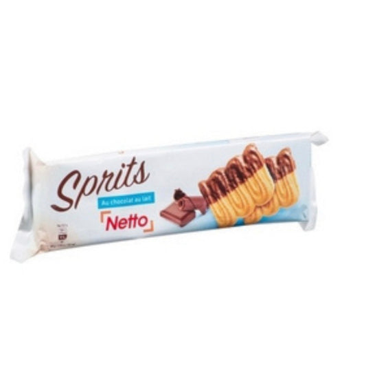 NETTO Milk chocolate sprits 150g -a102