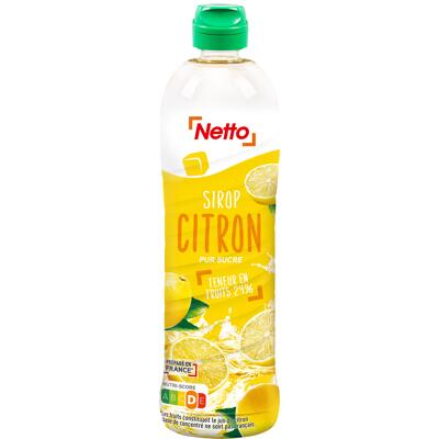 NETTO Sirop citron 75cl  F21