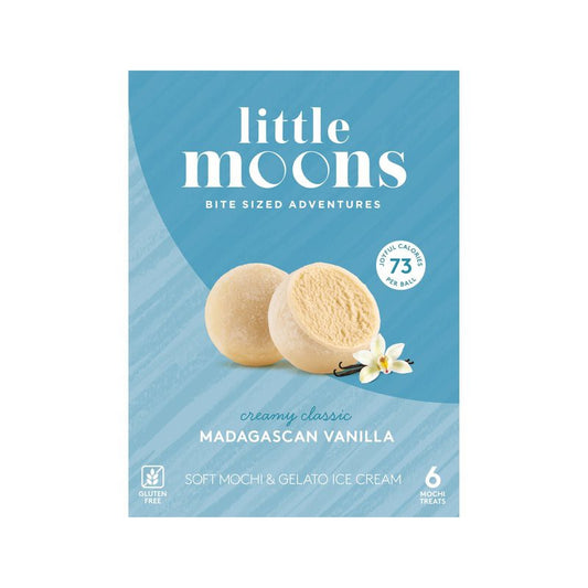 LITTLE MOONS Glace mochis vanille de Madagascar -192g — Épicerie française Montréal | Euro-Market