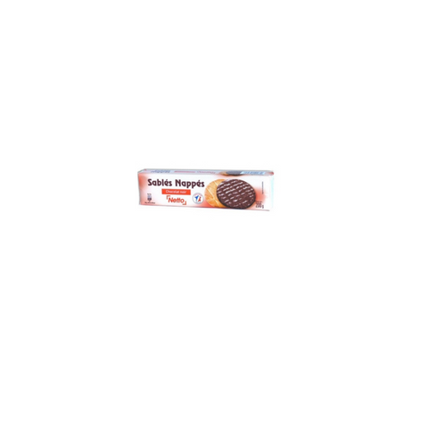 Netto sablés granola nappés chocolat noir 195g