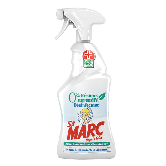 Saint marc pistol 0% aggressive disinfectant residue 500 ml - k21