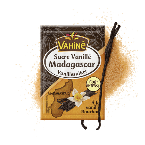 VAHINE Sucre vanillé de Madagascar goût intense 5 sachets 37.5 g DLUO 29/08/2025 -E112