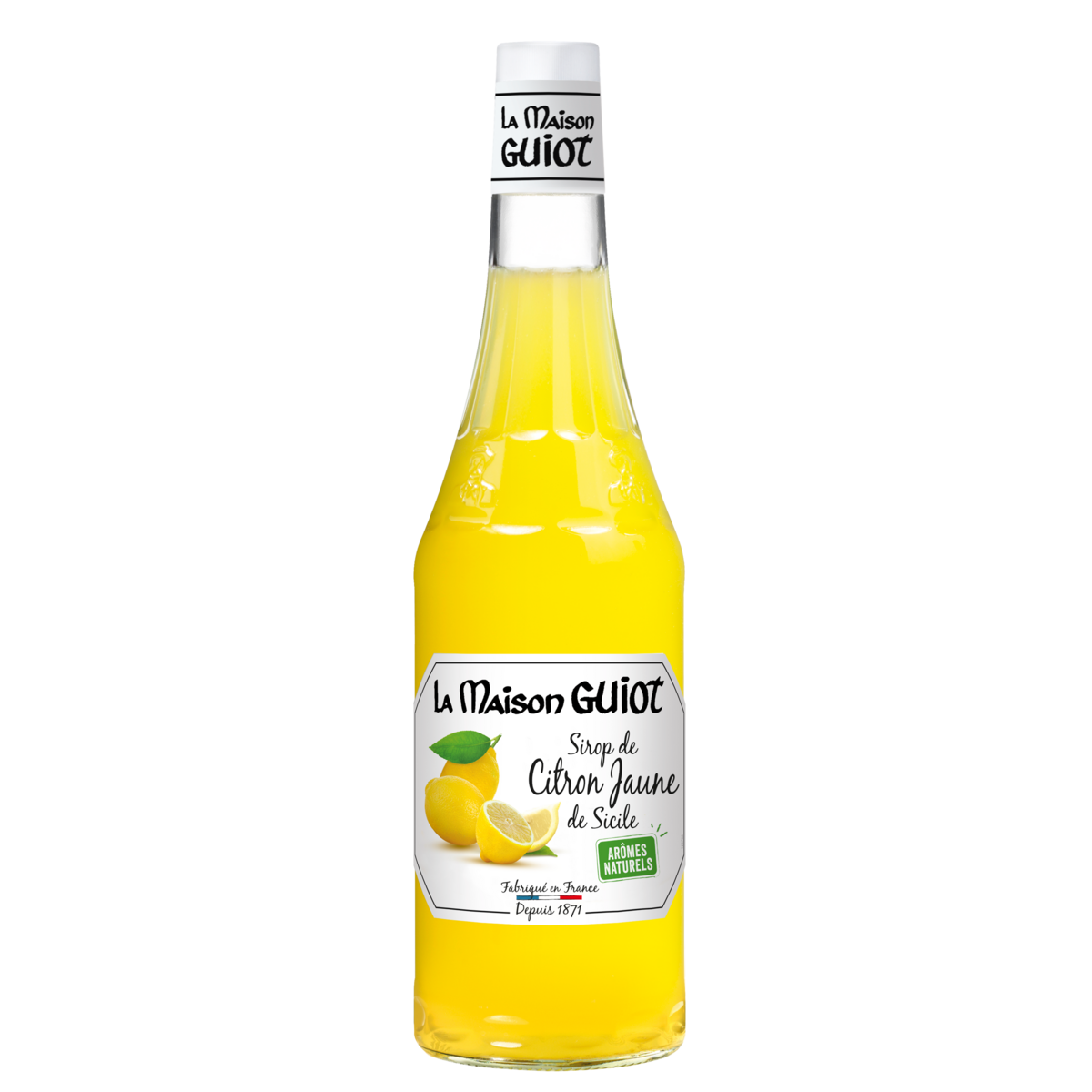 LA MAISON GUIOT Sicilian yellow lemon syrup 700ml BBD 03/08/2025 -F71