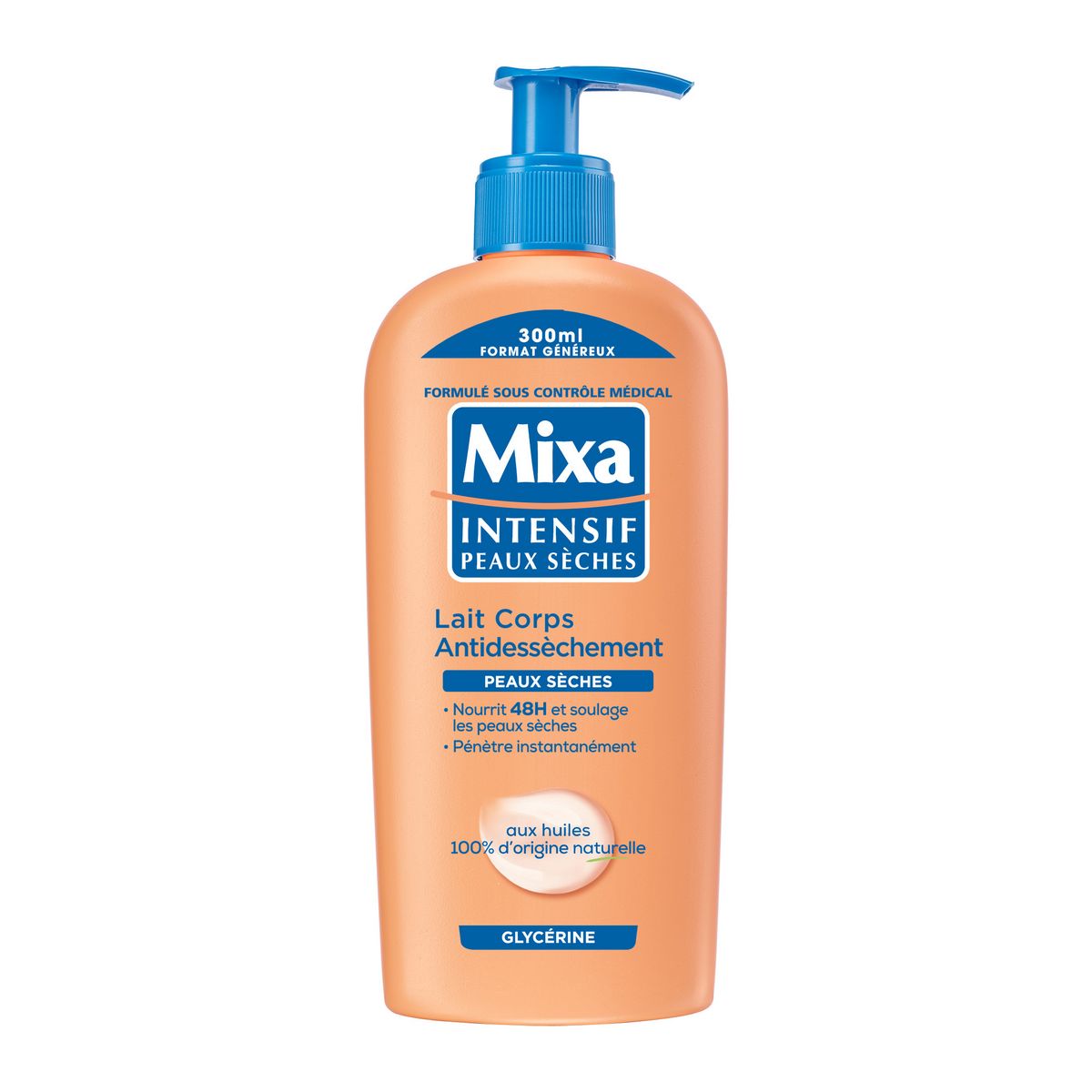 MIXA Intensive Anti-drying body milk for dry skin 300ml J82