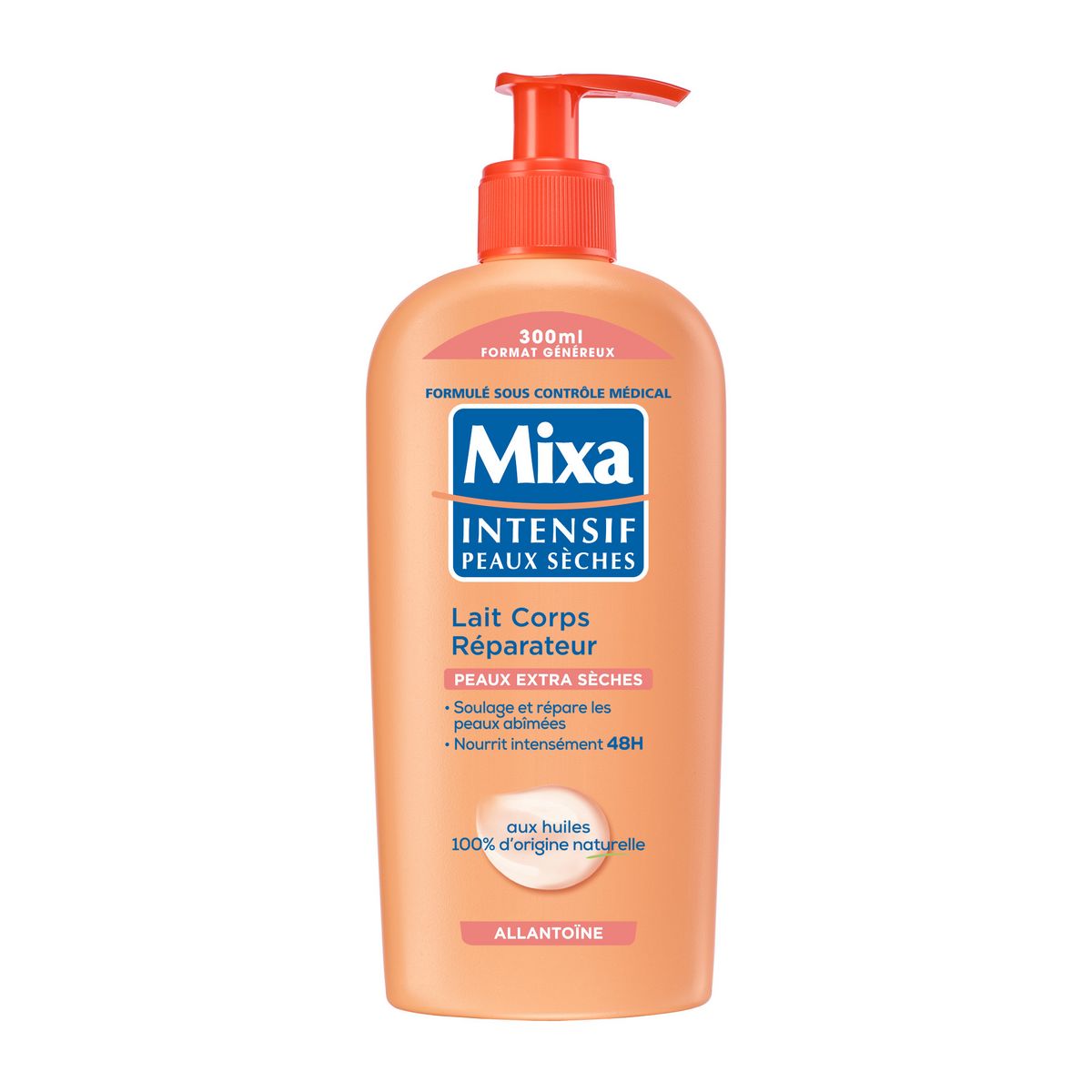 MIXA Intensive Repairing body milk for extra dry skin 300ml