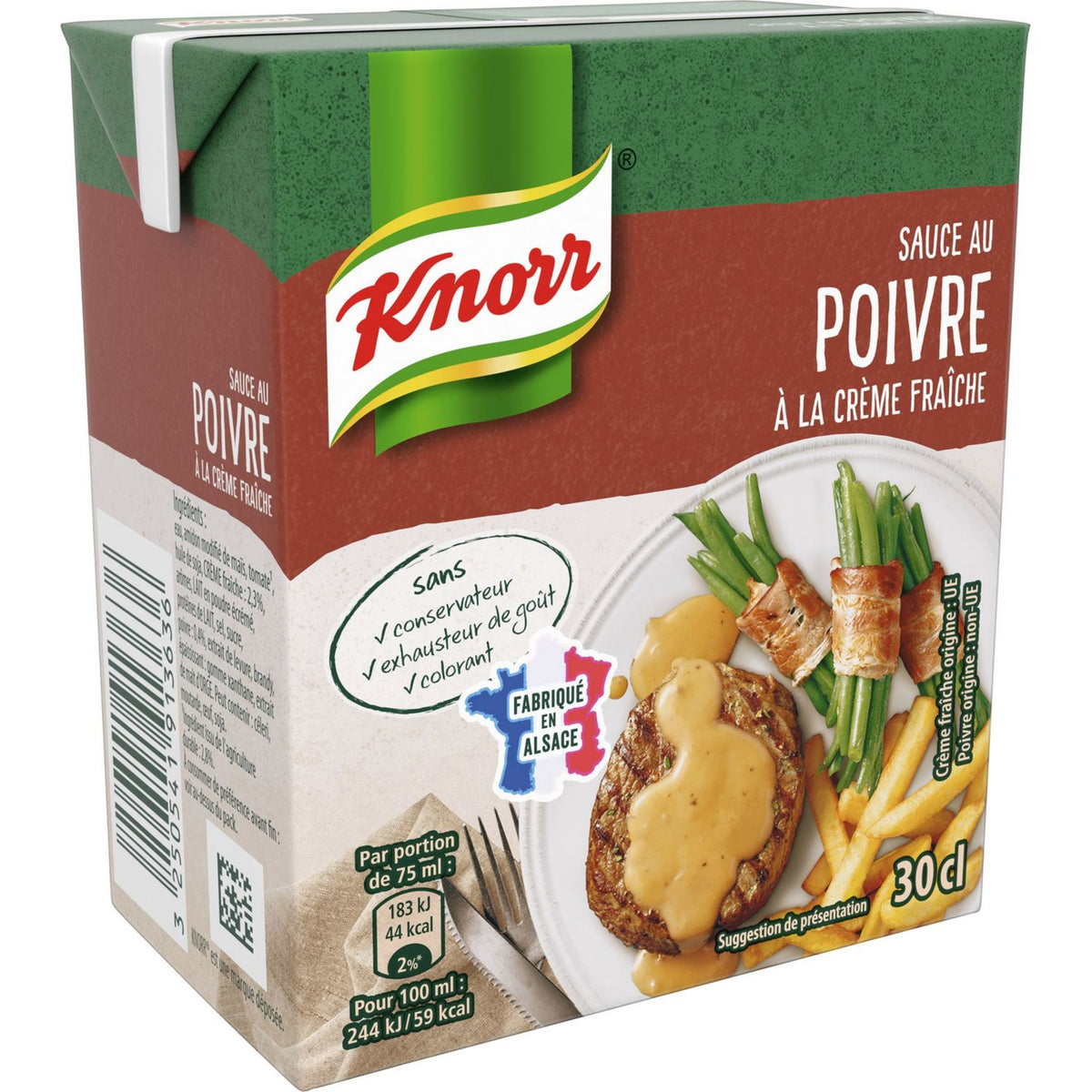 KNORR Sauce au poivre 30cl — Épicerie française Montréal | Euro-Market