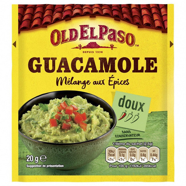 OLD ELPASO Spice blend for guacamole 20g H131